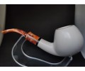 Block Meerschaum Apple Pipe