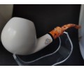 Block Meerschaum Apple Pipe