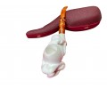 Block Meerschaum Lying Beauty Pipe
