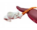 Block Meerschaum Lying Beauty Pipe
